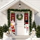 thumbnail image 5 of CHAO Pancartas de decoración navideña para exteriores: Papá Noel y muñeco de nieve, carteles navideños, pancartas navideñas, decoraciones navideñas para puertas, 5 of 5