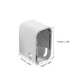 thumbnail image 2 of unbranded 2Ud Organizador De De Eléctricos Montado En Pared Con Protector Desmontable, 2 of 8
