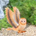 thumbnail image 1 of Owl Action Figura de escritorio Simulación Simulación realista Decoración del hogar Decoración del hogar Early Educational Figurado de vida silvestre para regalos Niños marrón claro, 1 of 10