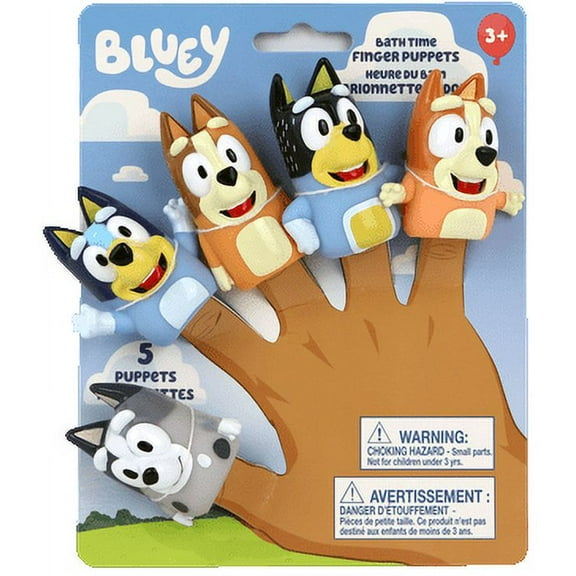Bluey Finger Puppets