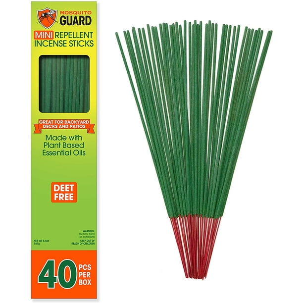 Mosquito Guard Incense Repellent Sticks Made with Natural Plant Based