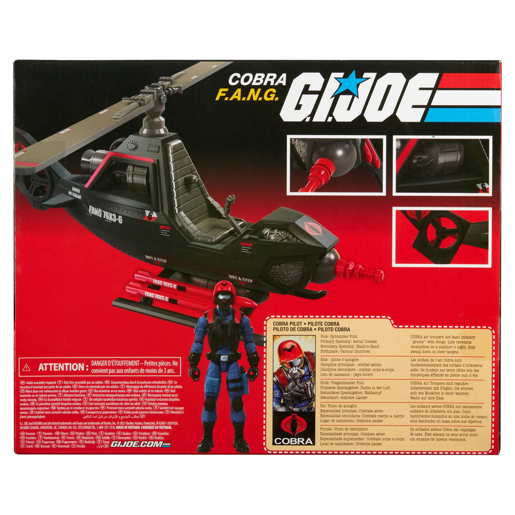 G.I. Joe Retro Collection Cobra F.A.N.G. Collectible Tunisia | Ubuy