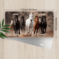 thumbnail image 2 of 1 Pcs 2D Flat License Plate Covers & Frames, Running Horses For Decorative Front, Waterproof For Decoration Aluminum License Plate Covers & Frames Cover For Men Women, 12" X 6", 2 of 6