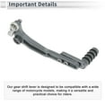 thumbnail image 5 of Unique Bargains Motorcycle Gear Shifter Lever for Kawasaki NINJA 400 2018-2023 Pedal Shift Lever Arm Titanium Tone, 5 of 7