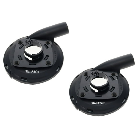 Makita 195236-5 4-1/2 in - 5 in Dust Extracting Surface Grinding Shroud for Grinders (Except 9005B) (2-Packs)