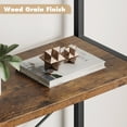 thumbnail image 6 of 5 Tier Bookshelf, Modern Bookcase Arched Display Rack Storage Rack Tall Standing Book Shelf, 6 of 10