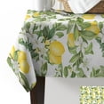 thumbnail image 4 of Summer Lemon Leaves Flowers Wedding Party Table Cloth Waterproof Oilproof Dining Table Cover Kitchen Home Decor Tablecloth, 4 of 7