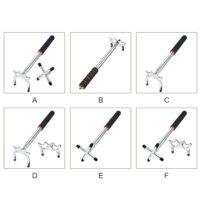 Ruiboury Billiard Cue Retractable Replacement Kit Telescopic Design Non-slippery Smooth Surface Sporting Supplies Pool Stick Low Fork