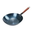 thumbnail image 3 of WeiLaiKeQi Nonstick Wok Cooking Wok Kitchen Utensils Uncoated Egg Pan Saute Pan Wok Pan 32cm without ear, 3 of 8