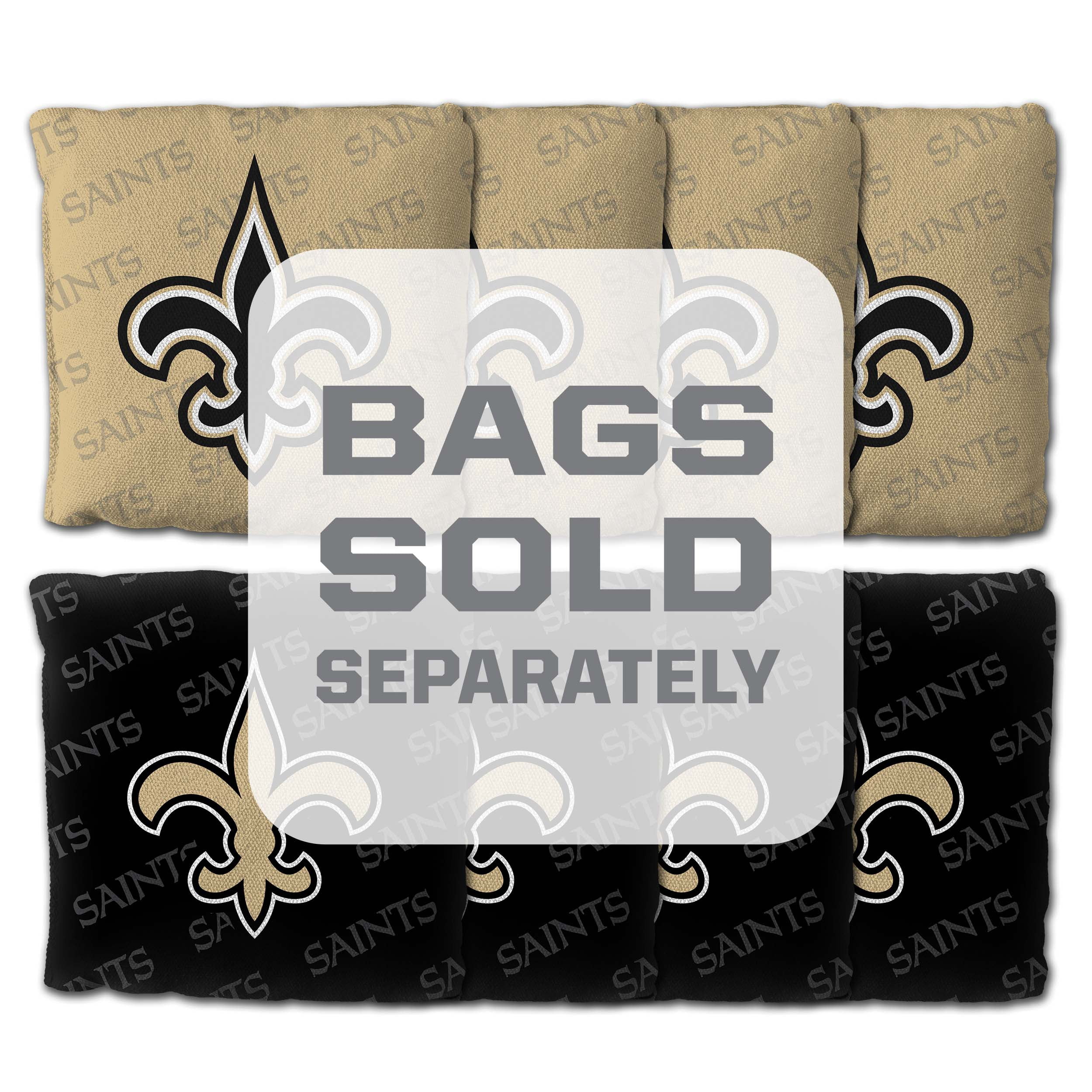 YouTheFan NFL New Orleans Saints 2' x 4' Cornhole Game No Bags
