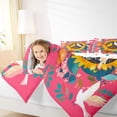 thumbnail image 4 of Manfei Country Floral Sunflower Bedding Comforter Set,Wild White Bird Twin Comforter Sets,Cute Flower Blossom Bedding Set For Kids,Luxury Bedroom Decor Reversible,2-Piece, 4 of 8