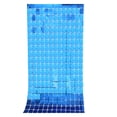 thumbnail image 3 of Toystoory Fondo de lentejuelas cuadradas de 1x2m, cortina de fondo brillante para fiesta de boda Kits de decoración para fiestas azul real, 3 of 6