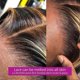 thumbnail image 5 of Peluca de cabello humano con encaje frontal 13x4, liso brasileño, con reflejos ombré, color P4/27, densidad del 150%, pre-depilada con cabello de bebé para mujeres negras., 5 of 5