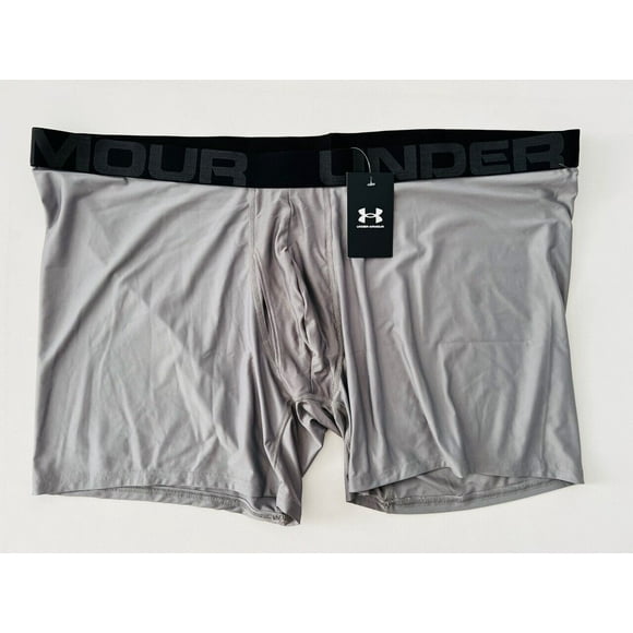 Under Armour 1332663 Tech 6-inch Boxerjock Underwear Grey ( 5XL )