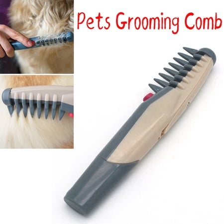 FALEXO Pets Electric Grooming Comb Hair Scissor Trimmer Best Comb for Dogs Cats