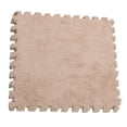 thumbnail image 2 of Vogacara Almohadilla para gatear de espuma de felpa de retazos, alfombra para niños, felpudo para el suelo del dormitorio, 30x30cm, novedad de 2020 Juguetes camello Vogacara JJ15018-02, 2 of 3