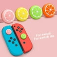 thumbnail image 3 of Visland 2Pcs Thumb Grip Caps for Nintendo Switch/Switch Lite Controller Joystick Silicone Rubber Cover Analog Stick Fruit, 3 of 8