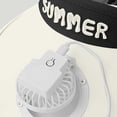 thumbnail image 7 of Kids' Summer Sun Visor with Fan, Breathable Wide Brim UV Protection Cap for Boys and Girls, 3-12 Years Beige Free Size, 7 of 7