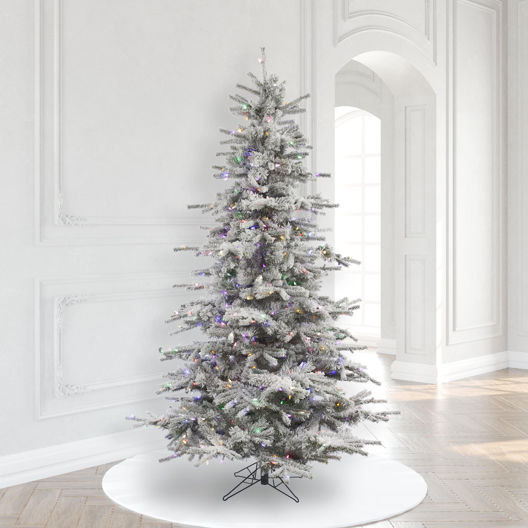 OasisCraft Árbol De Navidad Artificial Sin Luz De 6.5 Pies, árbol De