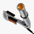 thumbnail image 4 of 2 In 1 Rotary Iron, 32 Millimeter Ceramic Coating Curler Hair Curler Iron, With Temperature Control Wet To Straighten Hair Straightener Clips（EU Regulation）, 4 of 5
