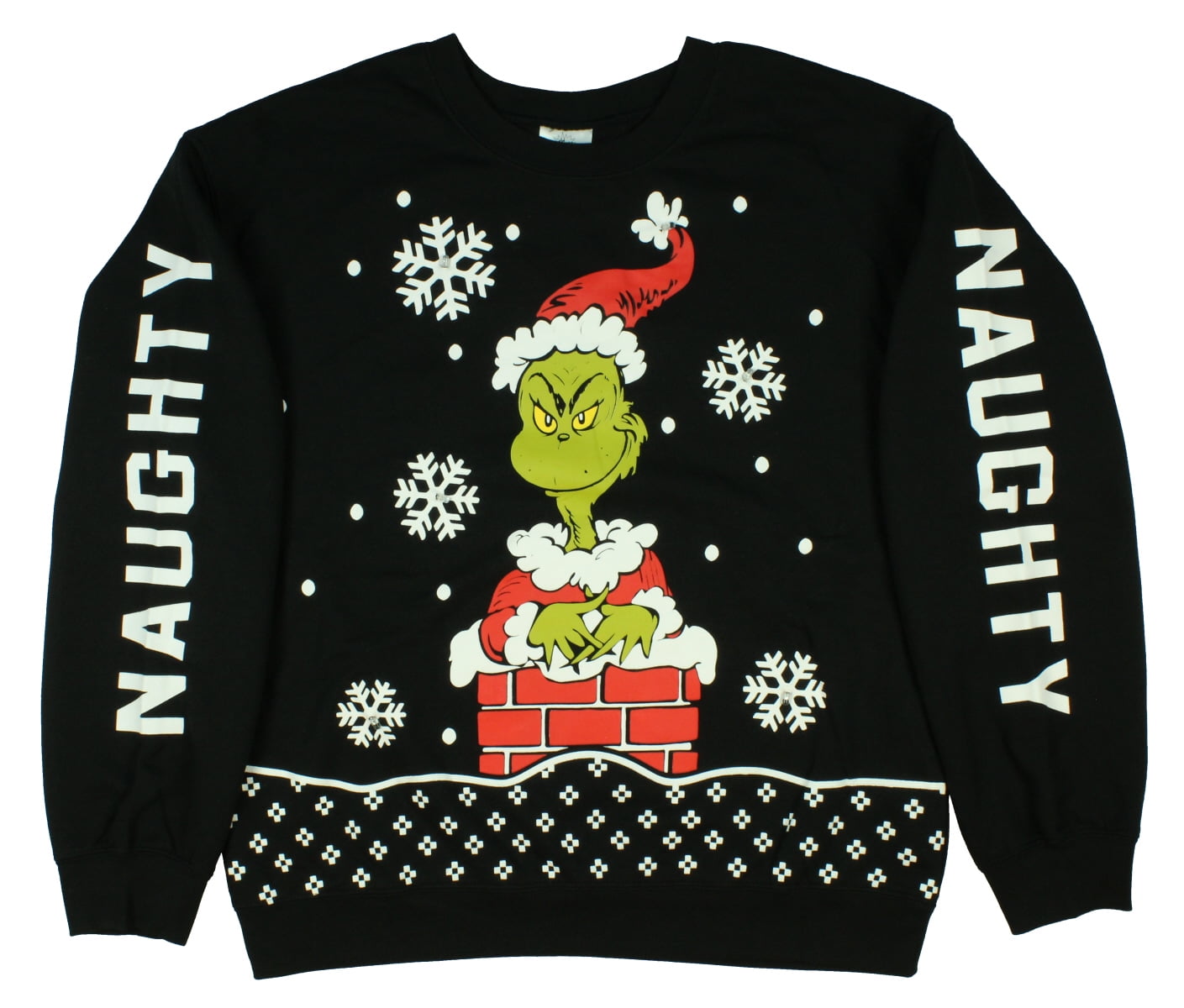 naughty grinch sweater