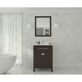 thumbnail image 2 of Laviva Wimbledon 24" Wood Cabinet with Quartz Countertop in Brown/White, 2 of 4