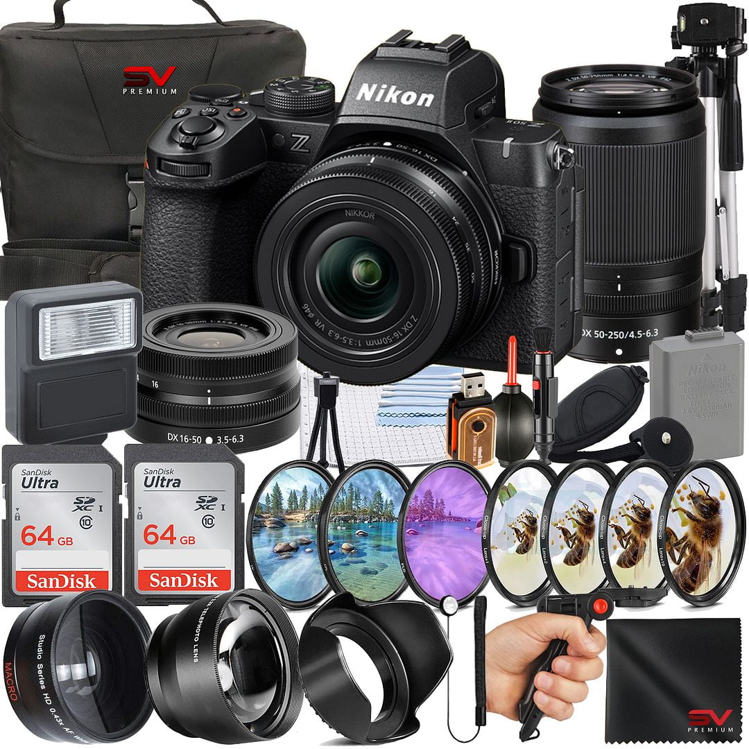 Nikon D5300 DSLR Digital Camera Bundle: 18-55mm AF-P Lens