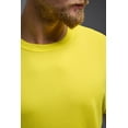thumbnail image 5 of Expert Brand USA-Made Men's Oxymesh™ Athletic Crewneck T-Shirt, Bright Yellow, Small, 5 of 6