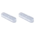 thumbnail image 1 of Clear Plastic Pencil Case, Mini Craft Pencil Storage Box, Long Storage Container – 2Pcs, for Paint Brushes Pens Accessories, Makeup, Screws, Drills And Learning Supplies, 7X1.73X0.9 In(Clear*2), 1 of 4