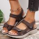 thumbnail image 4 of Arch Support Sandals Sandalias Ortopédicas Mujeres Sin Deslizamiento para El Verano (café 5), 4 of 6