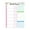 D, variant on Qocolcyl Double Line Sprial English Notebook, Weekly Planner Diary Book, Memo Notepad for Daily Schedule Task Planning