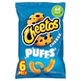thumbnail image 2 of Cheetos Puffs Cheese Flavour Crisps 6 x 13g, Imported from Britain, 2 of 2
