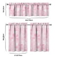 thumbnail image 6 of Kitchen Curtains and Valance Set 36 Inch Tier Pioneer Colorful Floral 3 Pieces Set Dining Room Small Curtain Drapes Cafe Curtains Valance for Home Decor Rod Pocket, 6 of 6