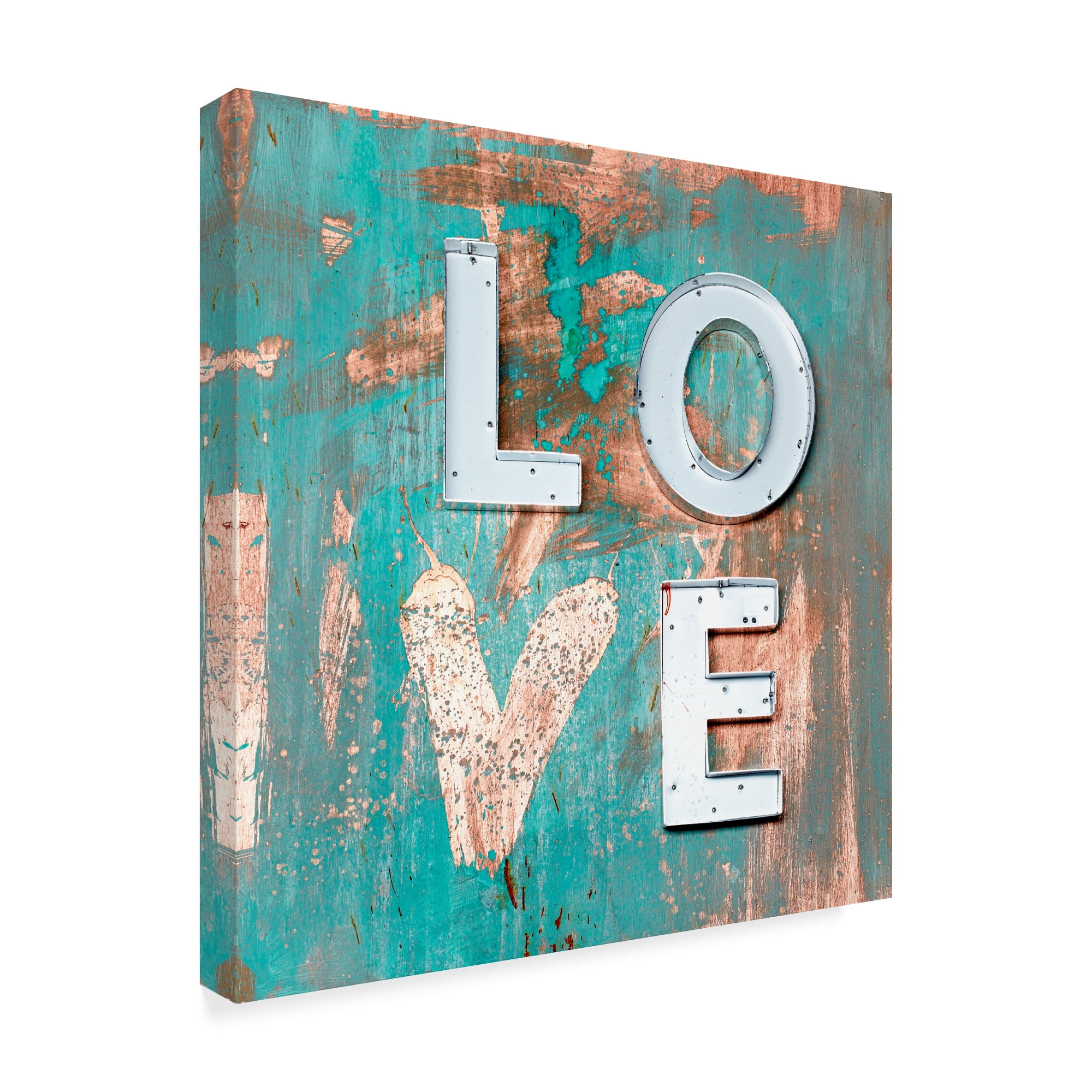 Trademark Fine Art 'Love Patina I' Canvas Art by Kent Youngstrom
