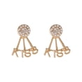 thumbnail image 2 of Viflosae Earings Womens Earrings Trendy Gifts for Women Personality Earrings Lady Beautiful Earrings Exquisite Fashion Earrings, 2 of 2