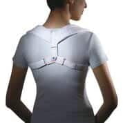 LP Support Clavic Brace - Neoprene Free Back Brace For Improved Posture (Medium)