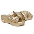 thumbnail image 6 of Daolelai Women's Thick-Soled Platform Sandals Wedge Heels Slippers, 6 of 9