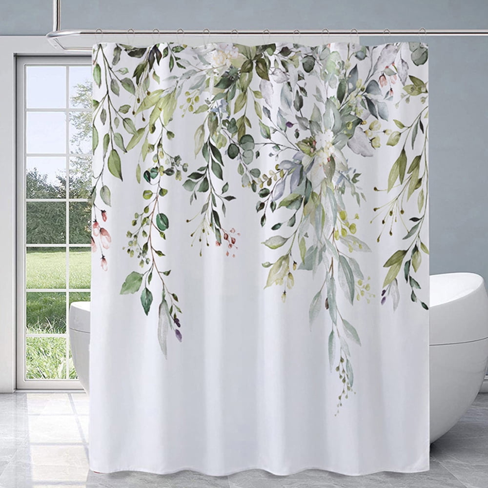 70.87x70.87inch Machine Wash Shower Curtain, Waterproof Fabric Shower