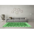 thumbnail image 3 of Ahgly Company Indoor Rectangle Oriental Emerald Green Traditional Area Rugs, 6' x 9', 3 of 4