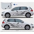 thumbnail image 1 of Butterfly Love Flower Car Body Sticker Fashion Flower Teng Natural Car Sticker Pull Flower Engine Cover Decal, 1 of 5