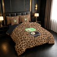 thumbnail image 2 of Erosebridal Lucky 8 Queen Bedding Stacked Bedding Comforter Set Queen, Forest Leopard 7-Piece, 2 of 6