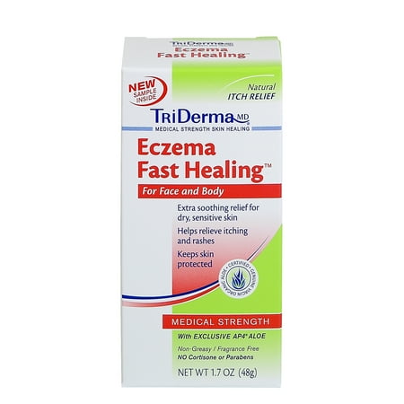Triderma Eczema Fast Healing Cream 1 7 Oz Tube