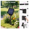 thumbnail image 4 of Guirnalda Solar de Luces ANGMLN 200 LED Multicolor Impermeable, 4 of 6