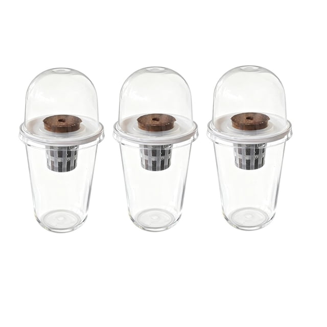 Visible Seedling Cups – Hydroponic Plant Germination Pots, Durable & Reusable (1-5pc)