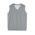thumbnail image 5 of Knit Vests for Men Sleeveless Sweater Vest Men's Casual Vests Classic V Neck Layering Tops Office Sweater Vest Brown L, 5 of 5