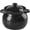 Black, variant on Japanese Clay Pot Hot Pot, Clay Pots Earthenware Clay Pot - Retro Japanese Style Ceramic Stew Pot Clay Casserole Household r for Stew Steam Christmas Supplies
