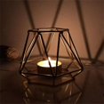 thumbnail image 4 of HONCLL Metal Geometric Candle Stand Candle Holdert Perfect For Art Enthusiasts And Professional Home Decoration, 4 of 19