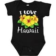 thumbnail image 3 of Inktastic I Love Hawaii Hibiscus Flowers Boys or Girls Baby Bodysuit, 3 of 5