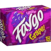 Faygo Grape Soda Pop, 12 Fl Oz, 12 Pack Cans