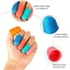 thumbnail image 3 of 20pcs Rubber Fingertip Pad Grips For Money Counting Organizing Writing Sorting Hot Glue And Sports Gaming Guitar Gloves, 3 of 5